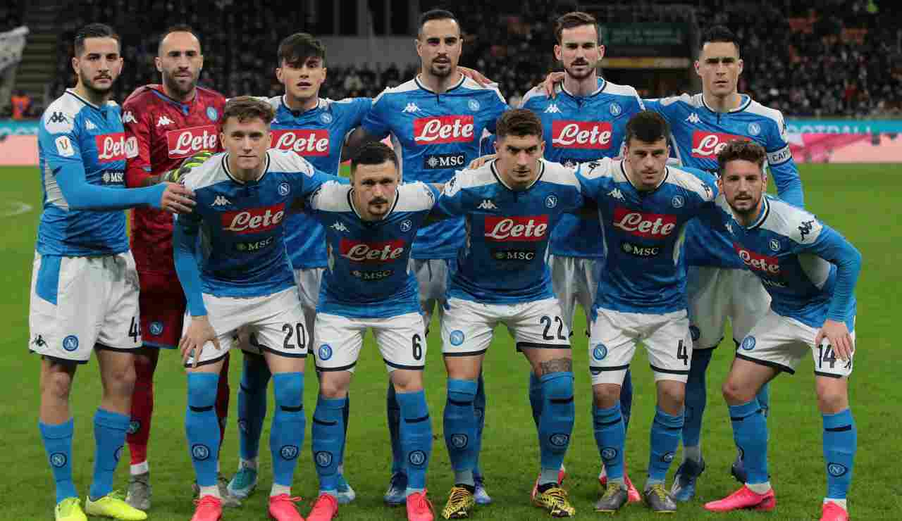 probabili formazioni napoli - inter