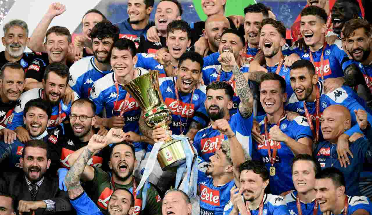 Napoli festeggia Coppa Italia