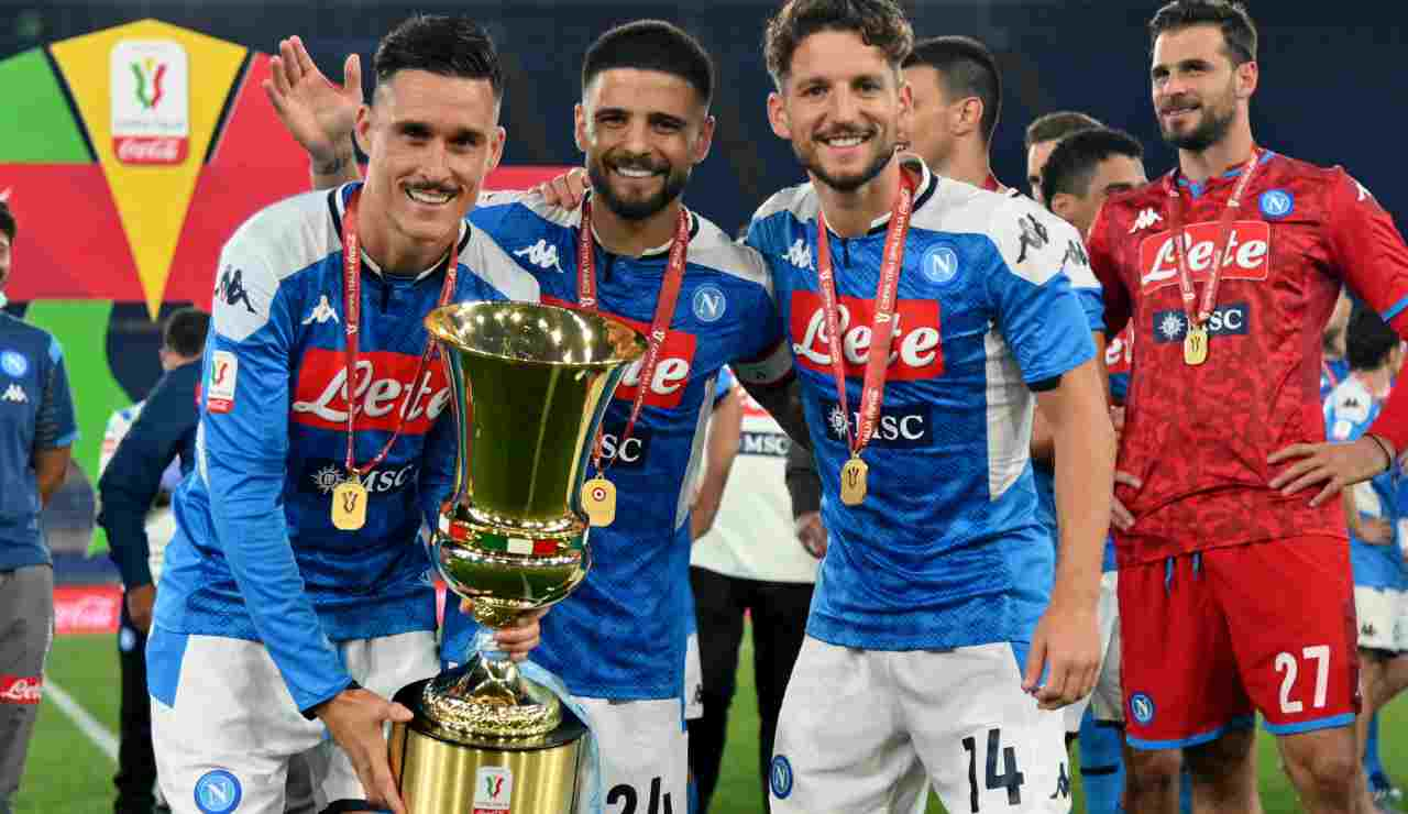 Napoli ritiro Coppa Italia