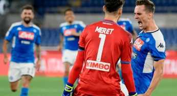Coppa Italia al Napoli: la doppia rivincita di Meret e Milik