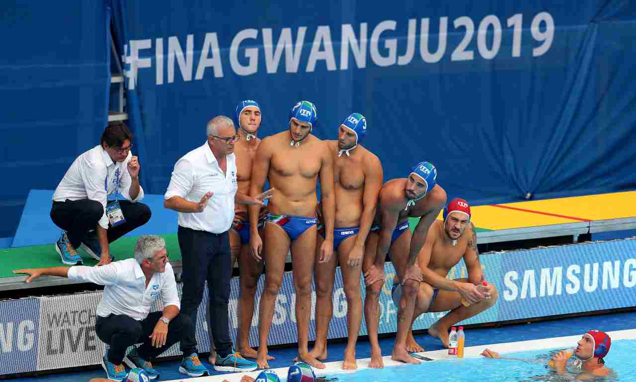 Sandro Campagna pallanuoto autoretrocessione