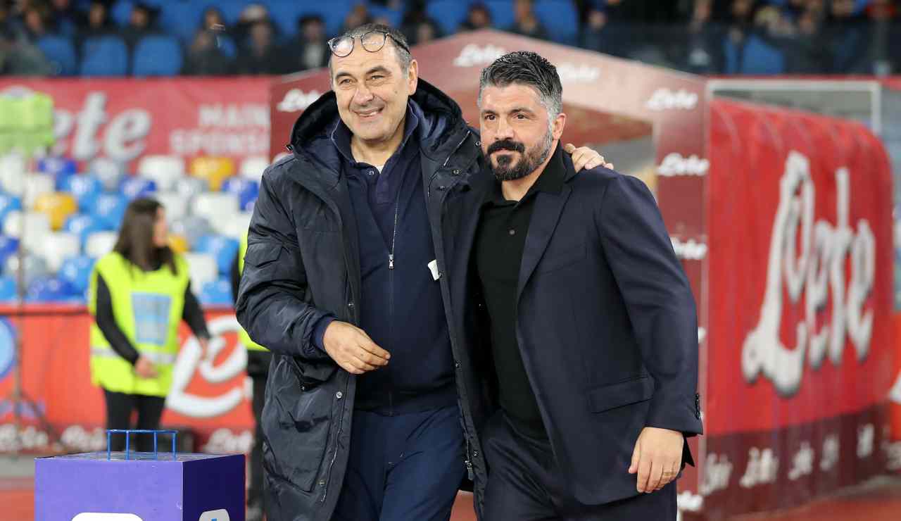 sarri gattuso napoli