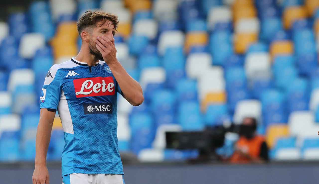 probabili formazioni napoli lazio mertens