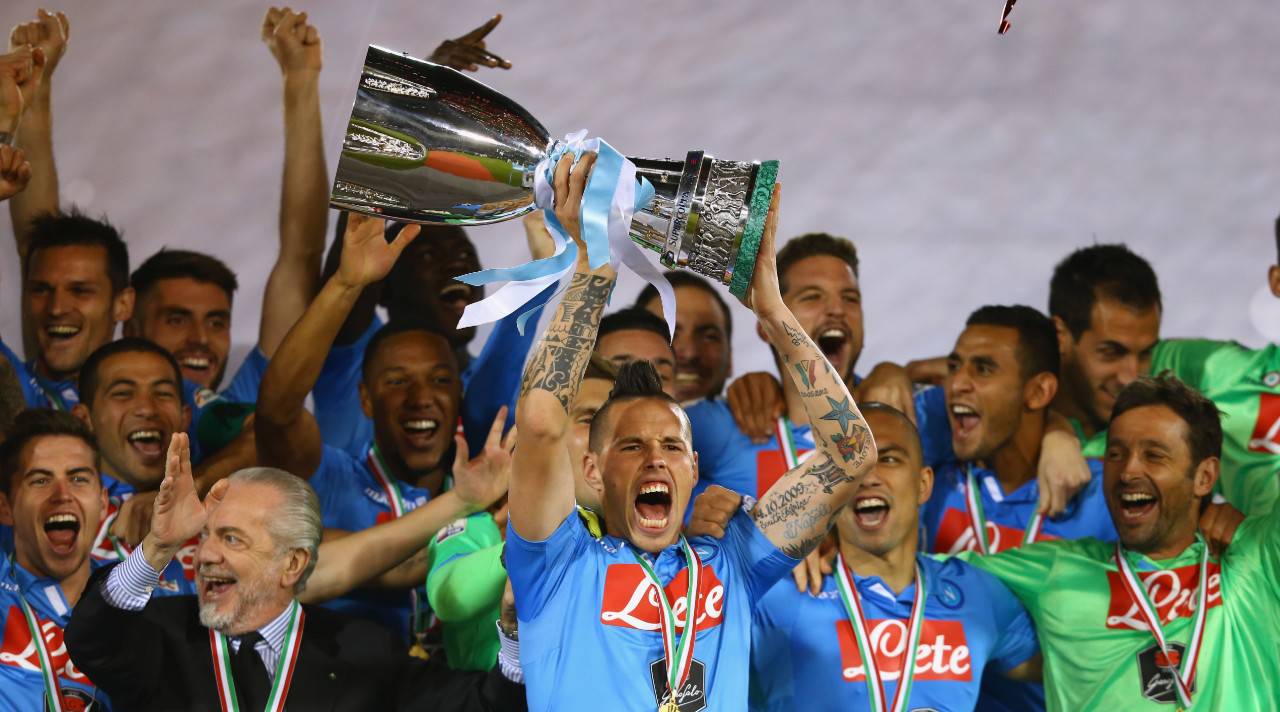 Hamsik - Supercoppa Italiana