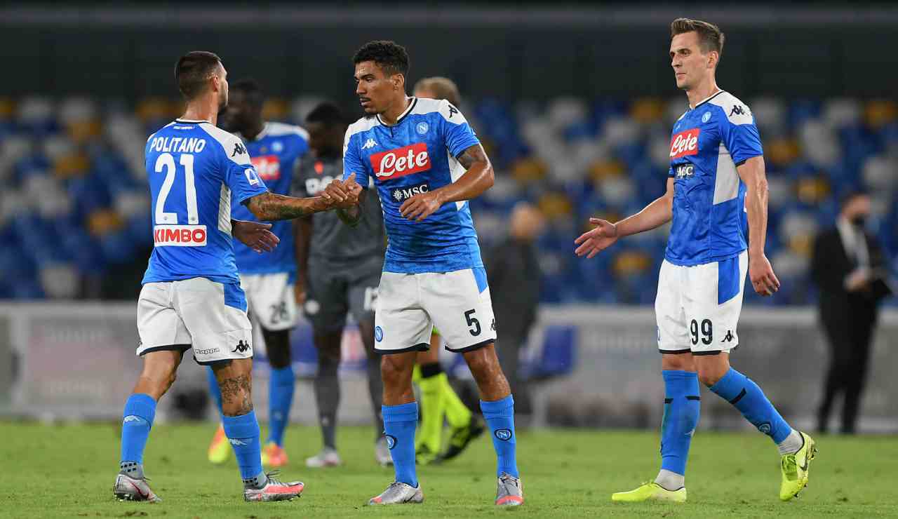 napoli cessioni allan e milik 