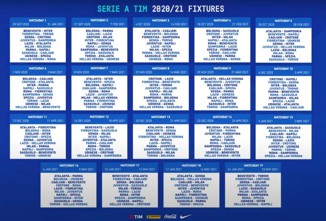 Calendario Serie A