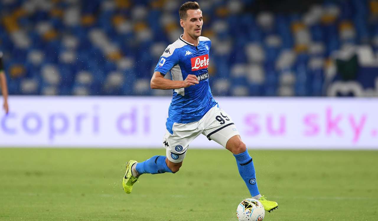 Milik Napoli Roma