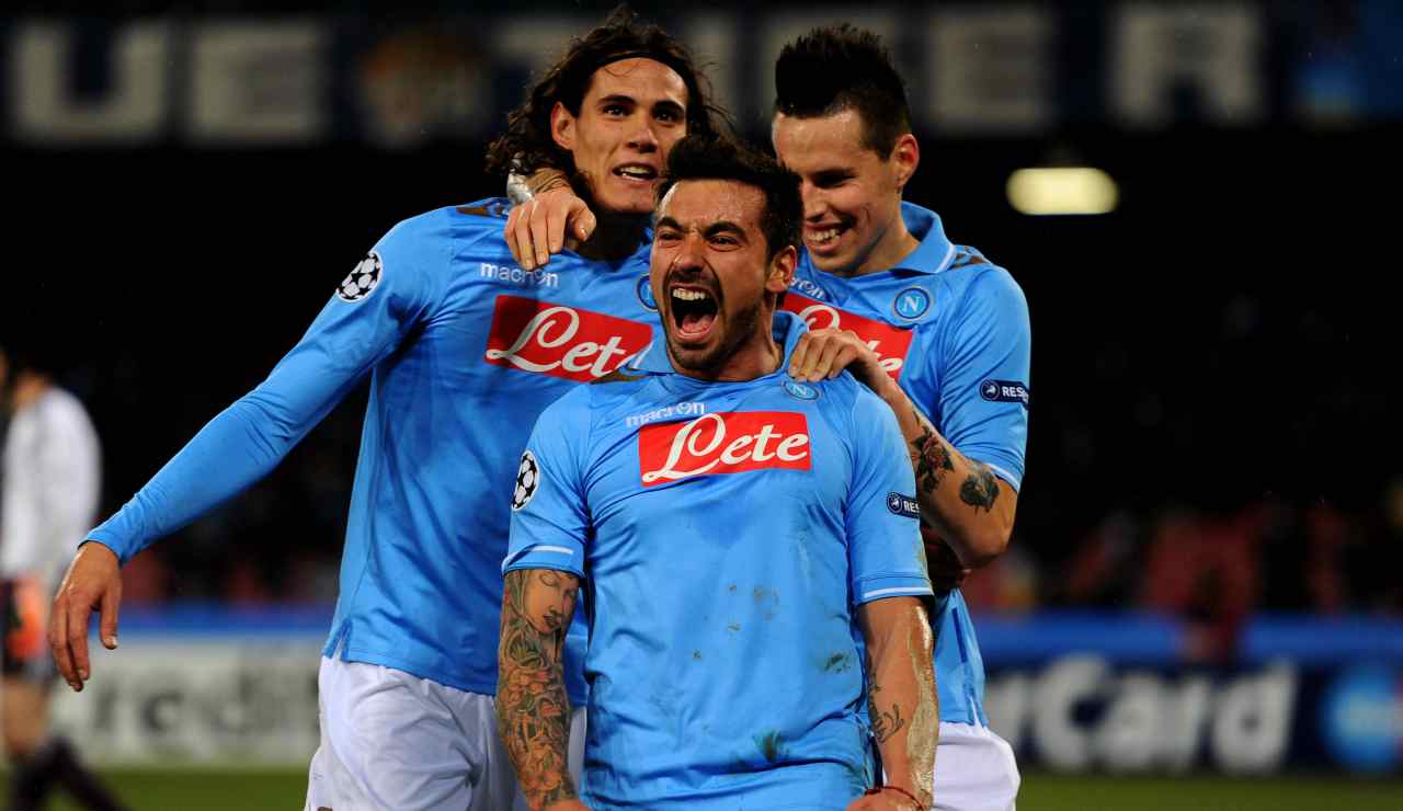 attaccanti napoli cavani lavezzi 