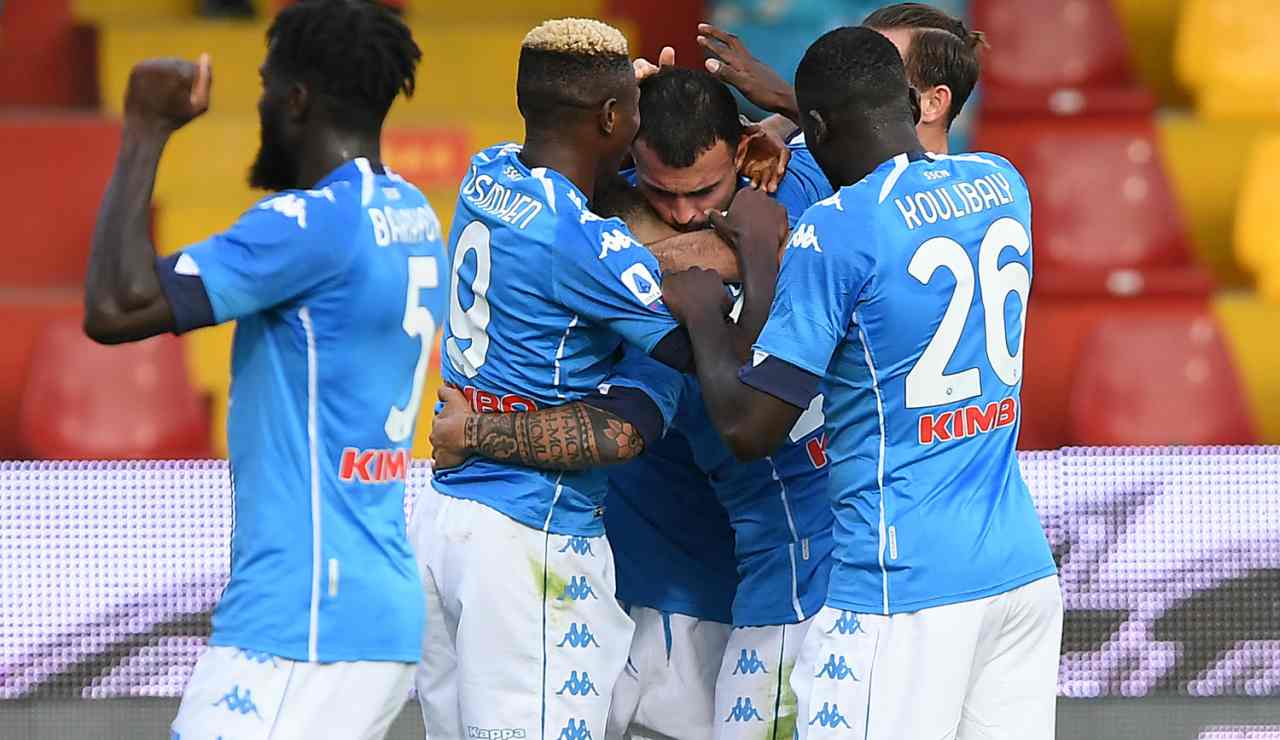 benevento napoli pagelle 