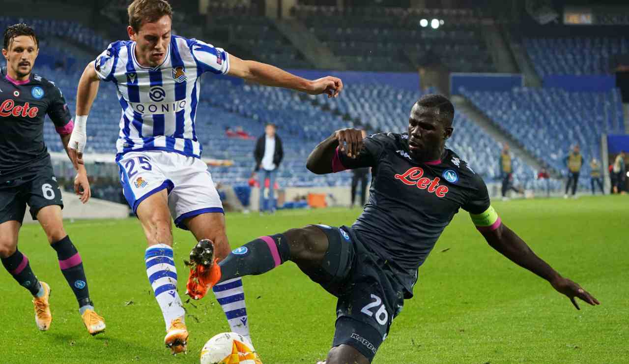 napoli real sociedad kalidou koulibaly