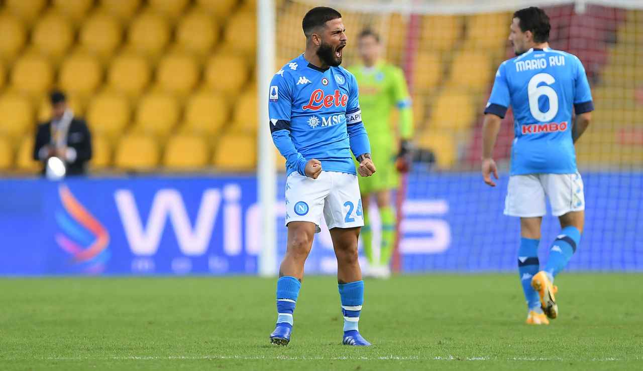 insigne supera higuain classifica marcatori napoli 