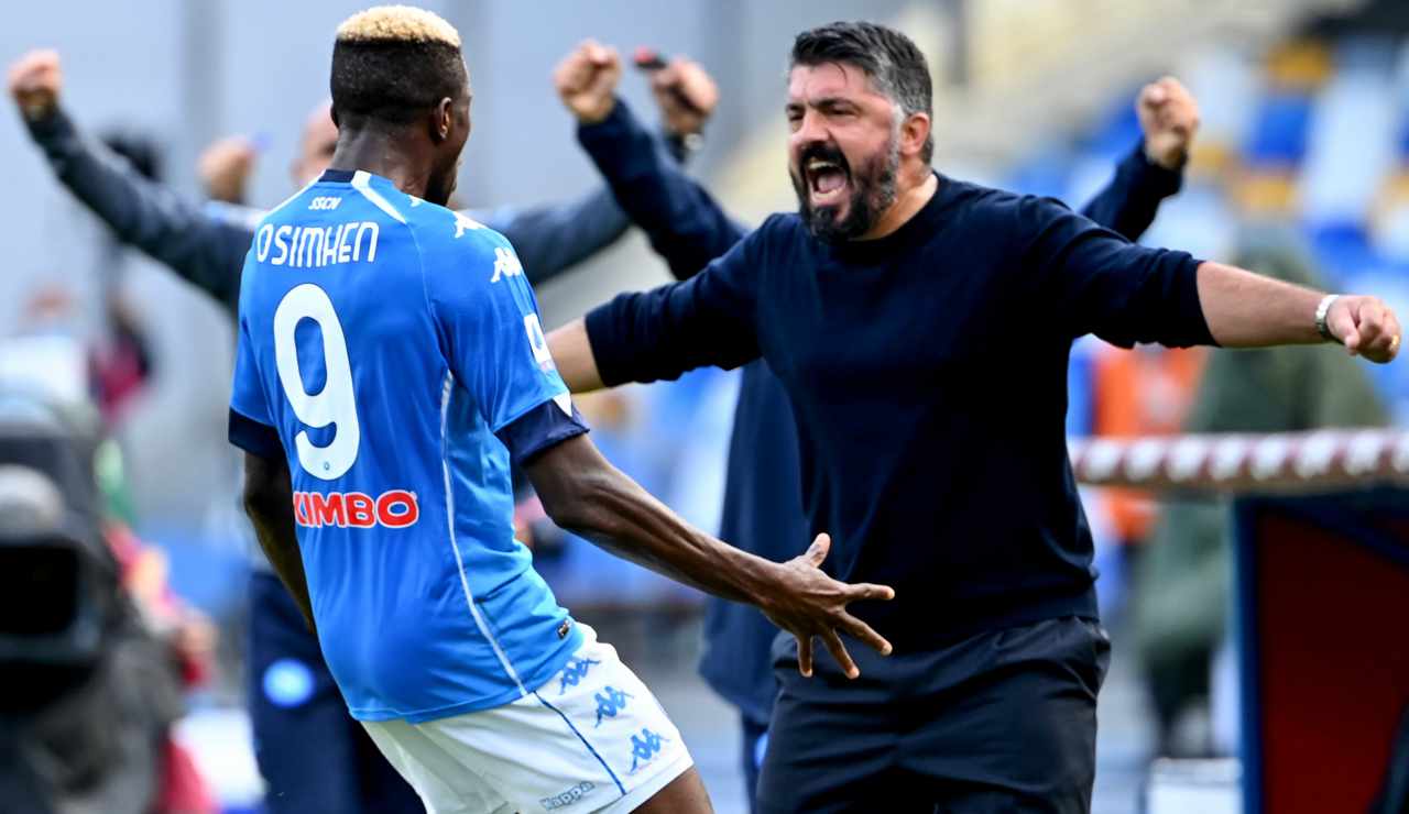 gattuso napoli osimhen