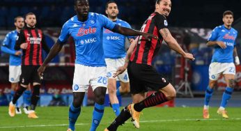 Napoli-Milan 1-3: Ibrahimovic da sogno, Mertens non basta