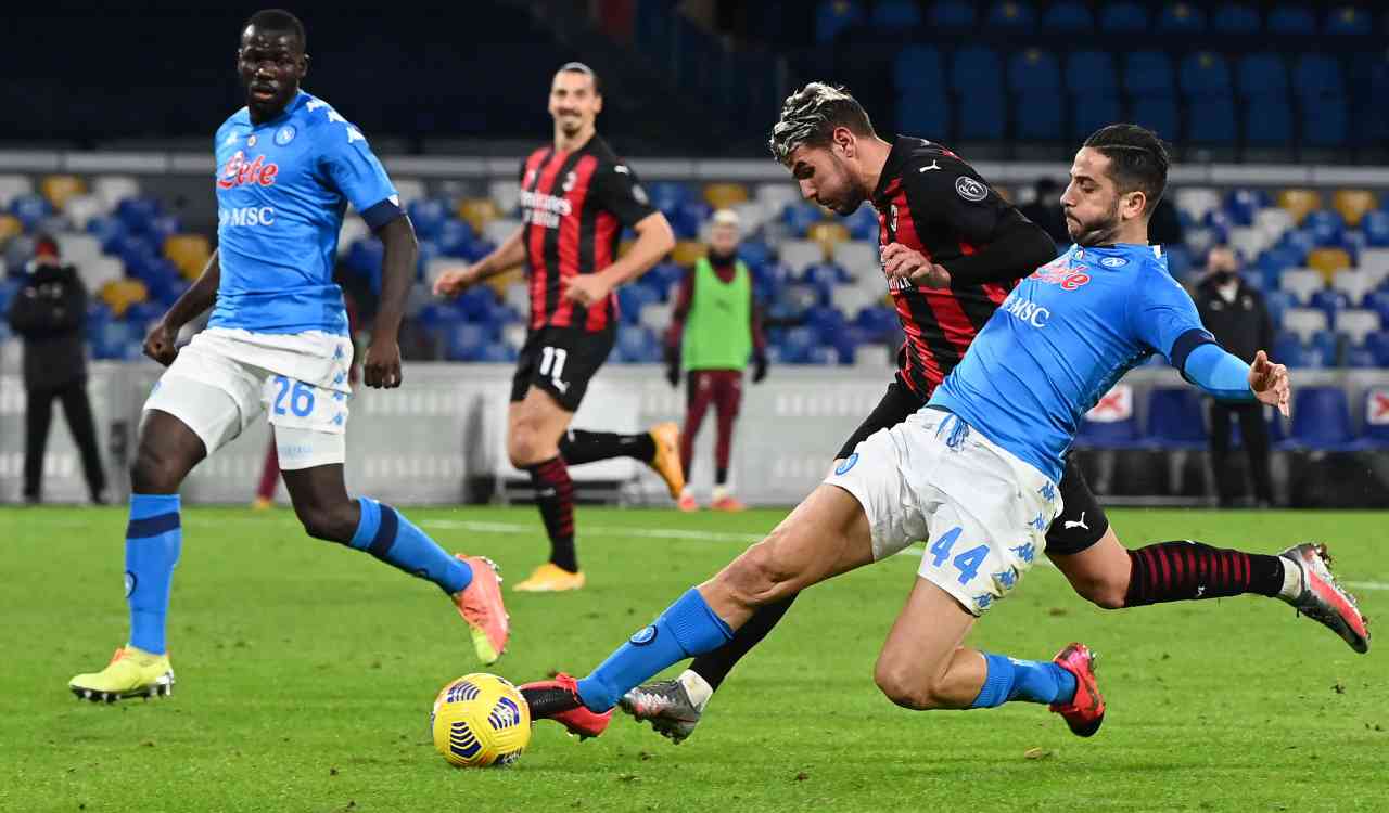 Napoli Milan Hernandez Manolas