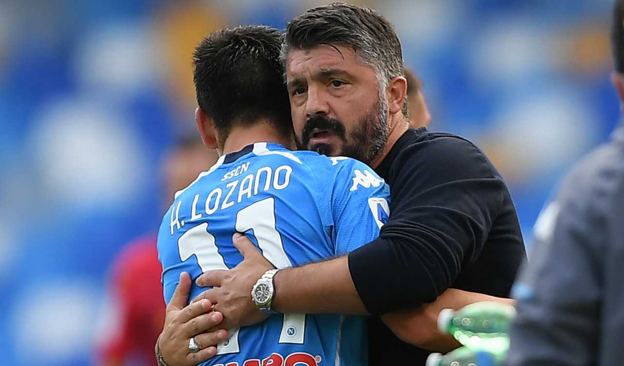 Lozano Gattuso Napoli