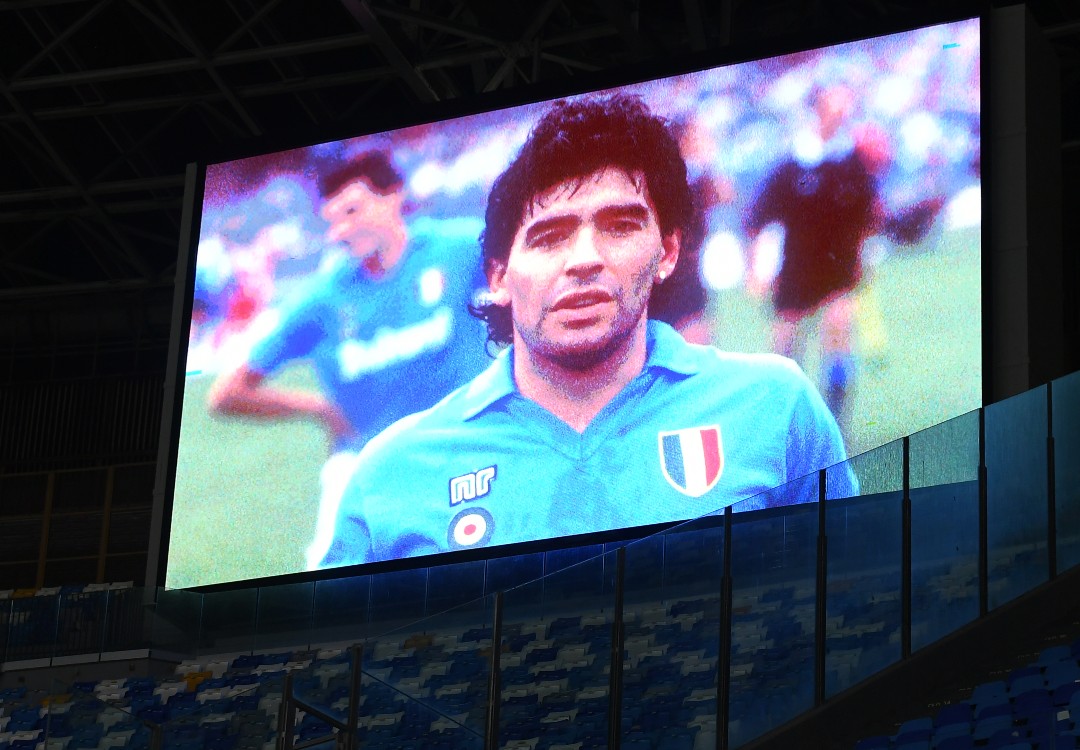 Maradona maxi-schermo