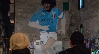Maradona opera d’arte: icone, dipinti e murales
