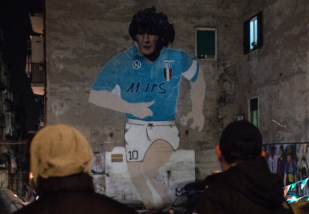 Maradona murale Napoli