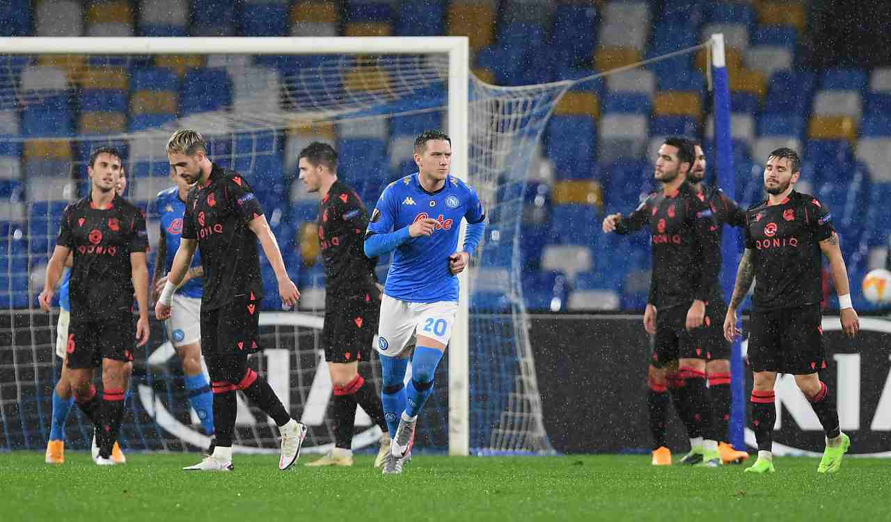 Napoli Real Sociedad Zielinski