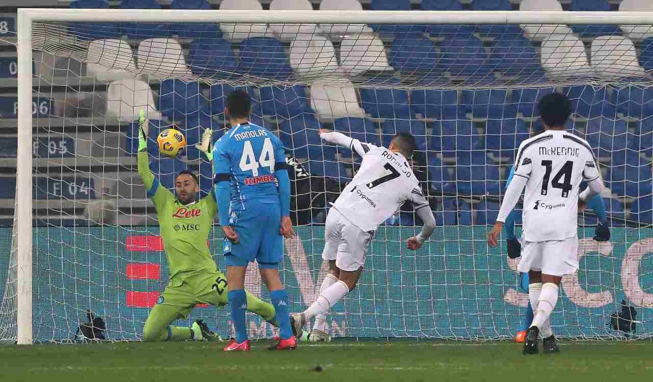 Juventus Napoli Ronaldo goal