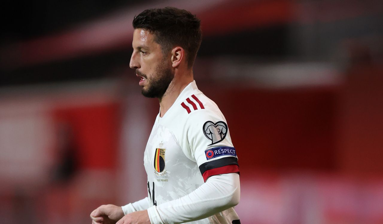 Mertens Belgio infortuni Napoli