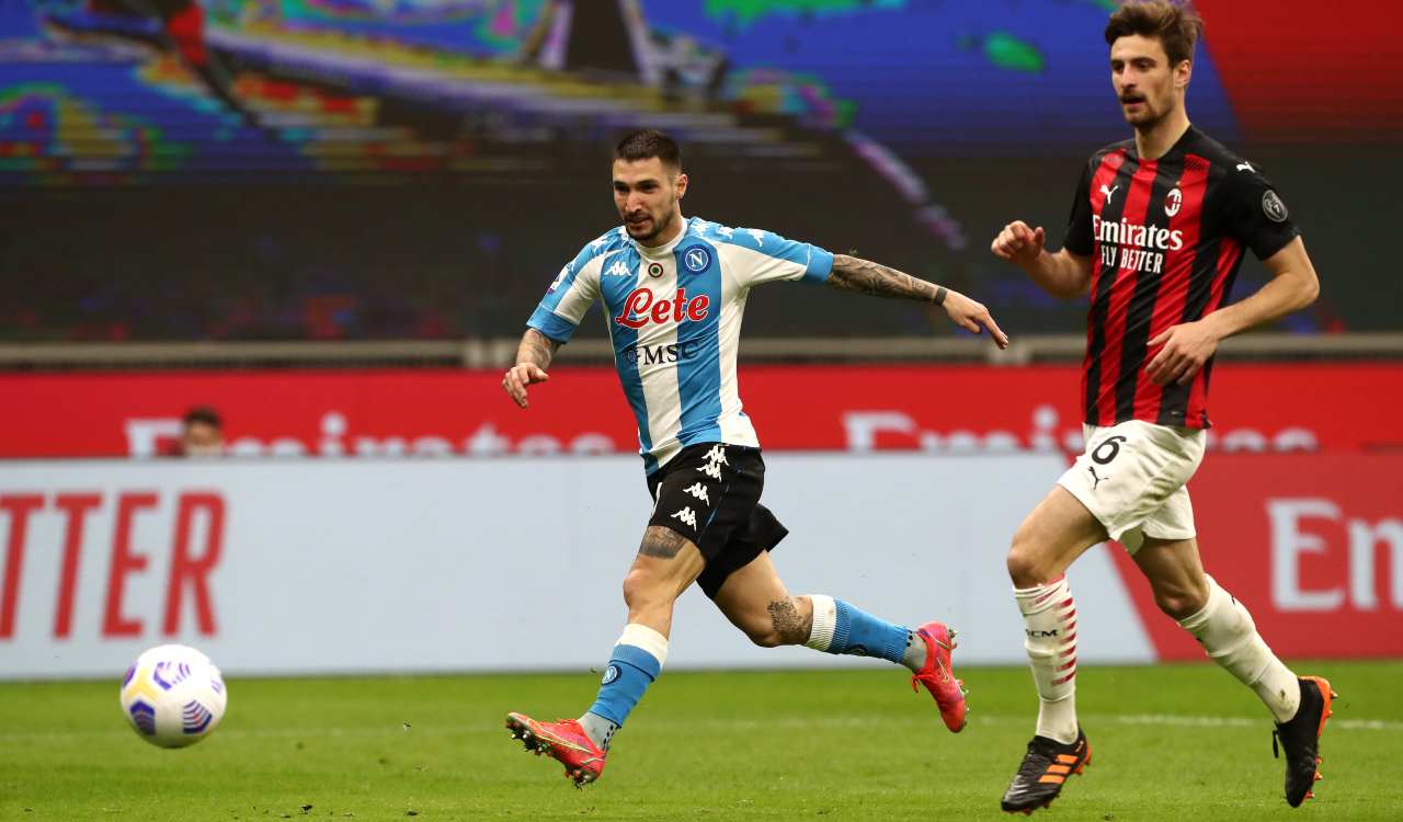 Politano Milan Napoli