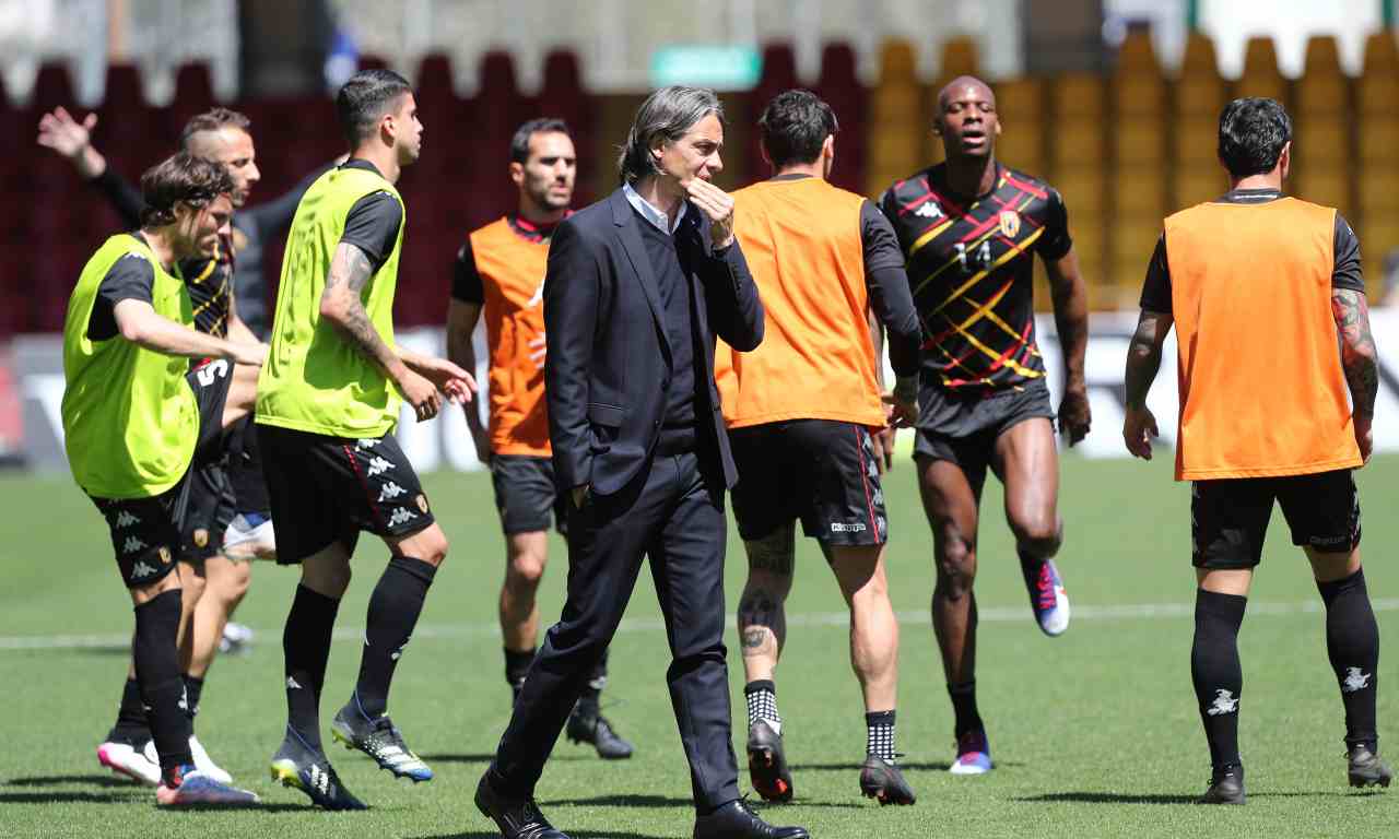 Inzaghi Milan Benevento