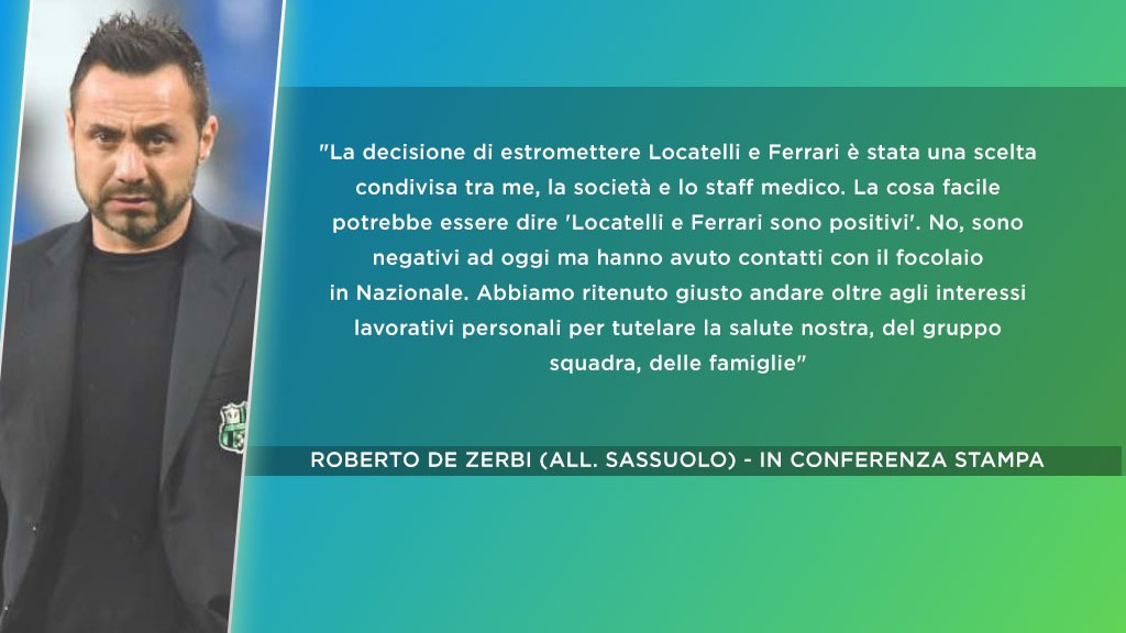 De Zerbi conferenza stampa