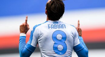 Fabian segna e pensa al rinnovo: gli agenti hanno fatto una richiesta