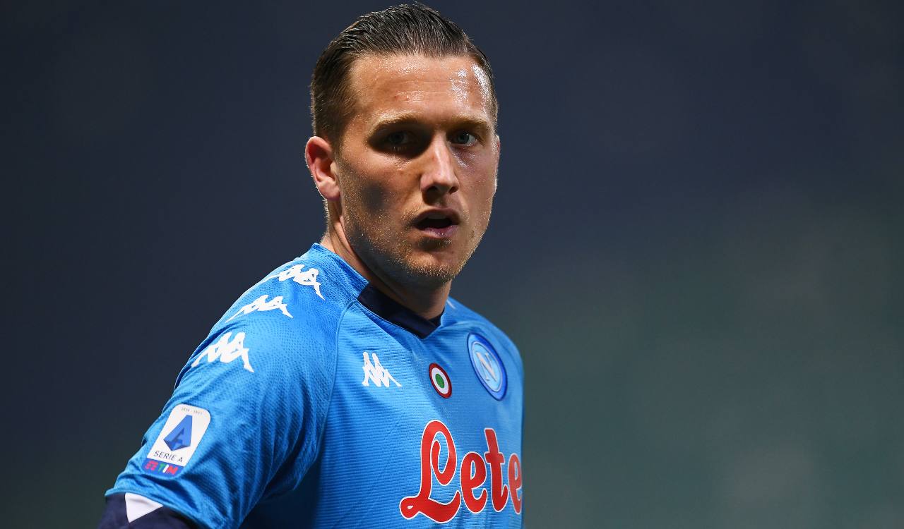 Zielinski Napoli tampone