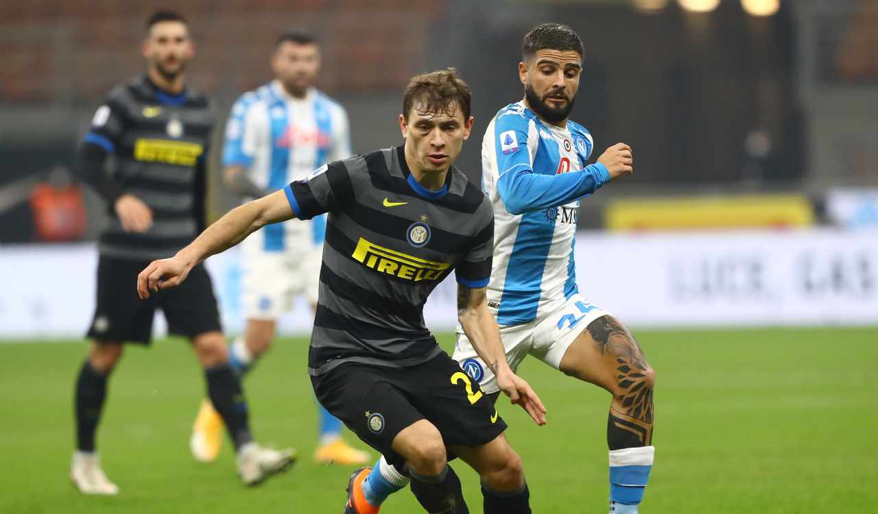 Insigne Barella Napoli Inter