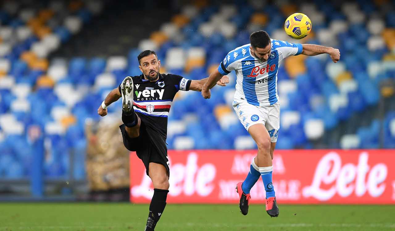 quagliarella napoli sampdoria 