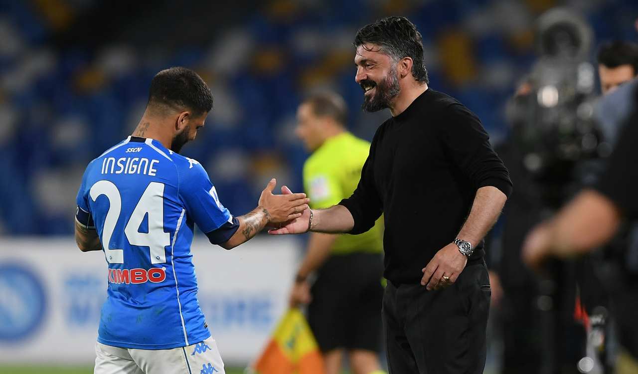 napoli 100 gol gattuso insigne