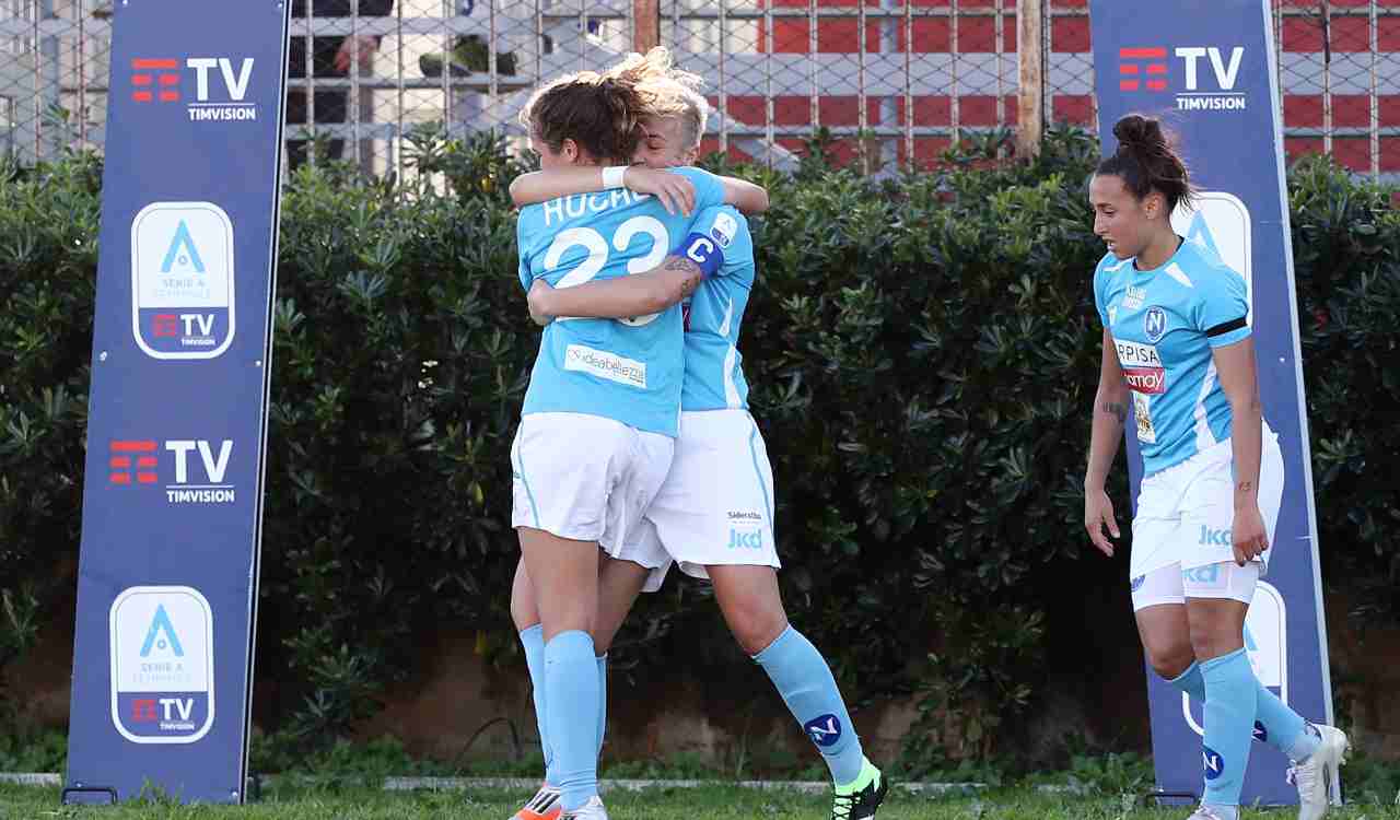 napoli femminile pomigliano derby