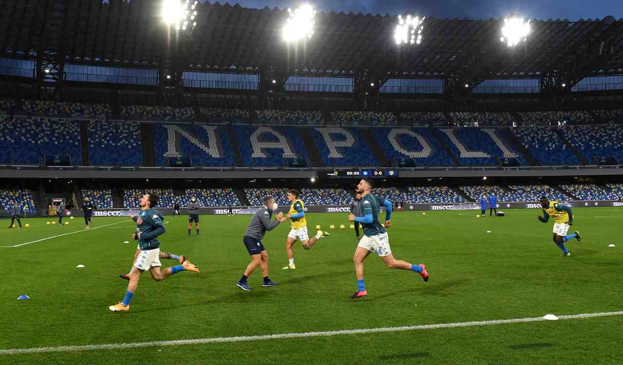 stadio maradona apertura tifosi napoli