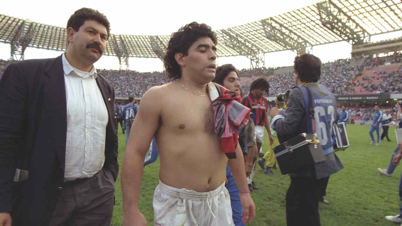 maradona san paolo napoli