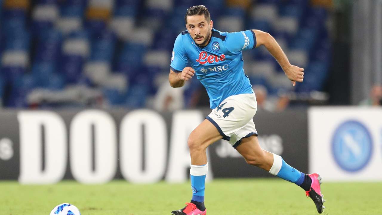 Kostas Manolas in azione