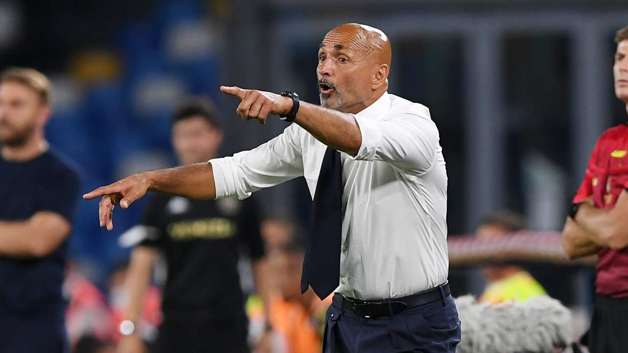 spalletti, allenatore del Napoli