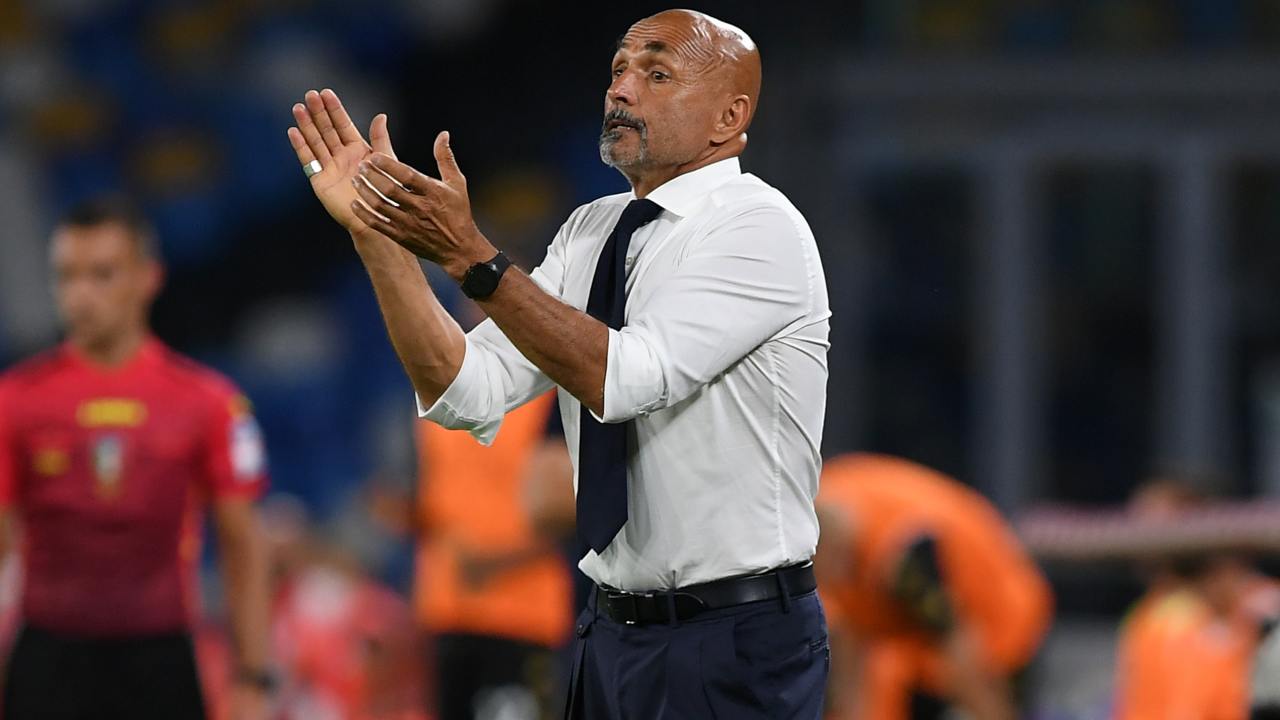 Luciano Spalletti a bordocampo