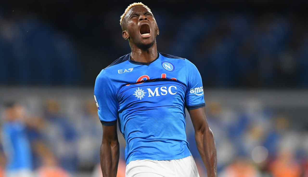 Victor Osimhen attaccante Napoli