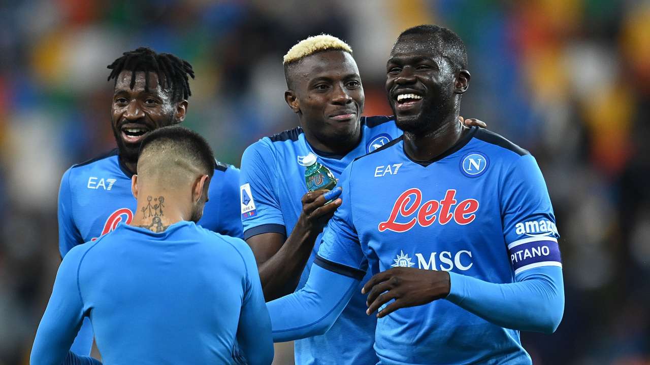 Anguissa, Osimhen e Koulibaly