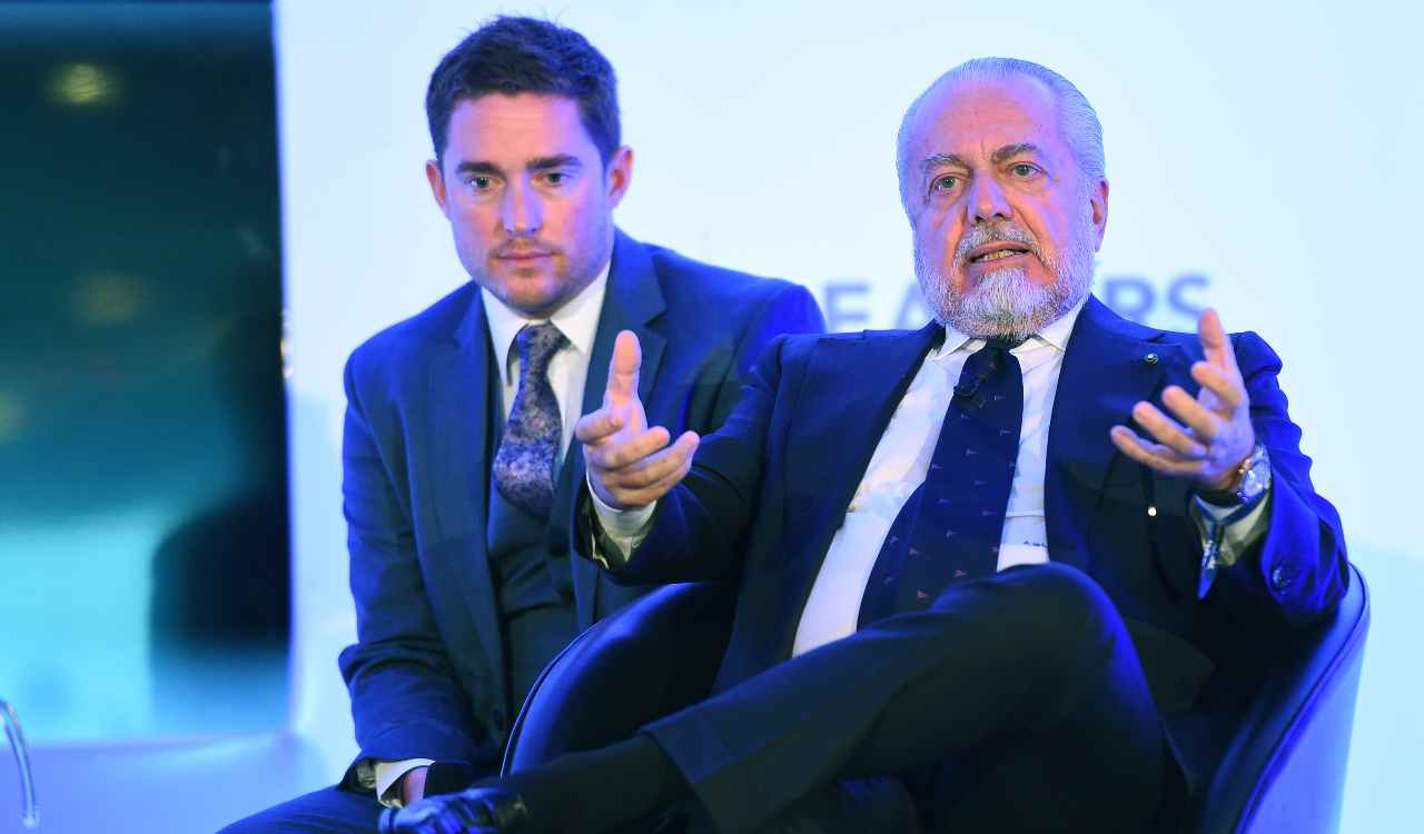 De Laurentiis in conferenza