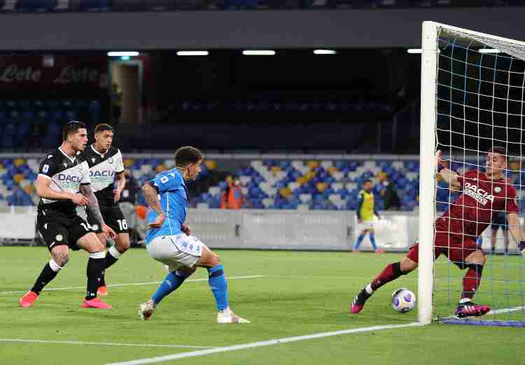 Di Lorenzo gol Napoli