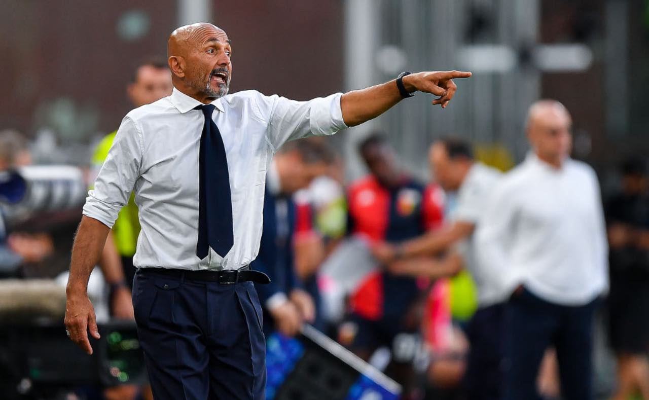 Spalletti in Genoa-Napoli