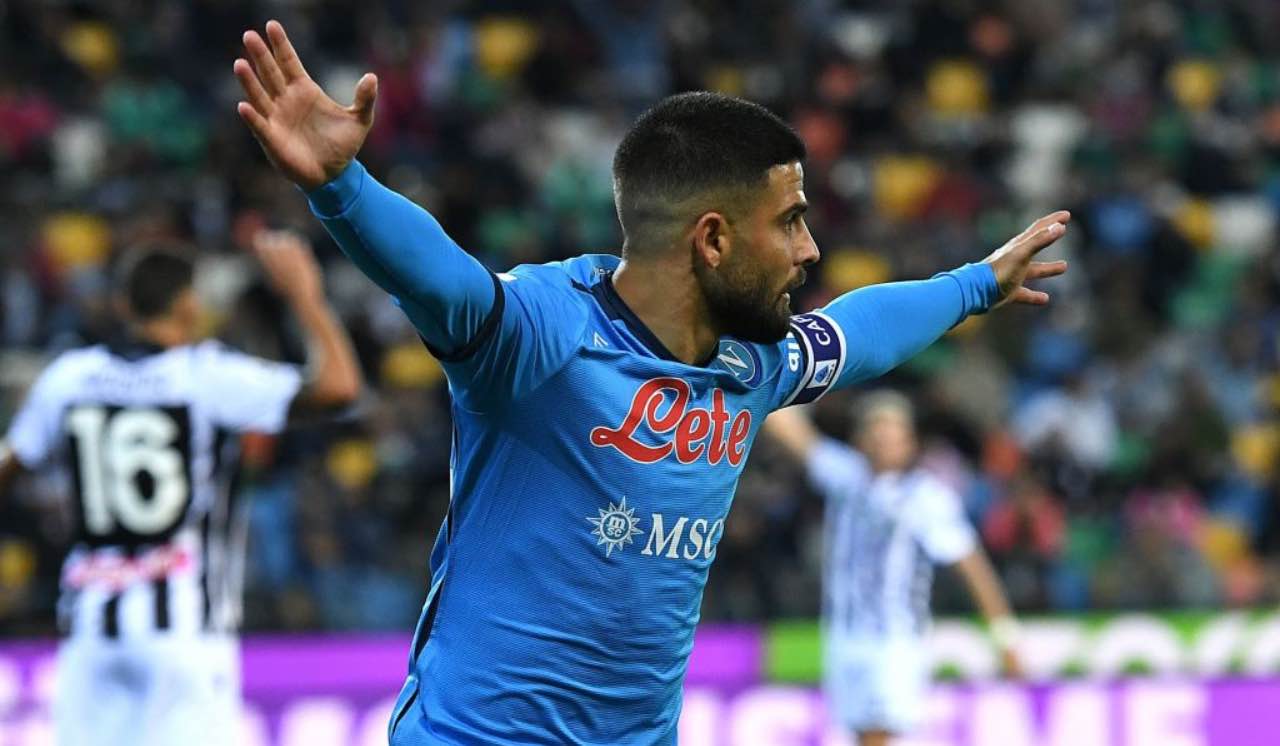 Napoli, Insigne contro l'Udinese