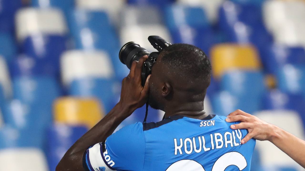 Esultanza Koulibaly 