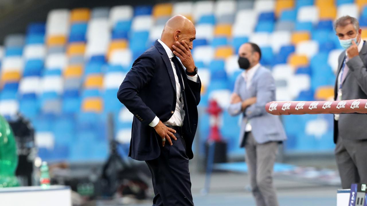 Luciano Spalletti Leicester-Napoli