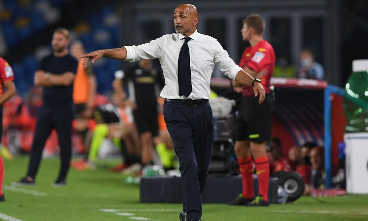 Luciano Spalletti a bordocampo