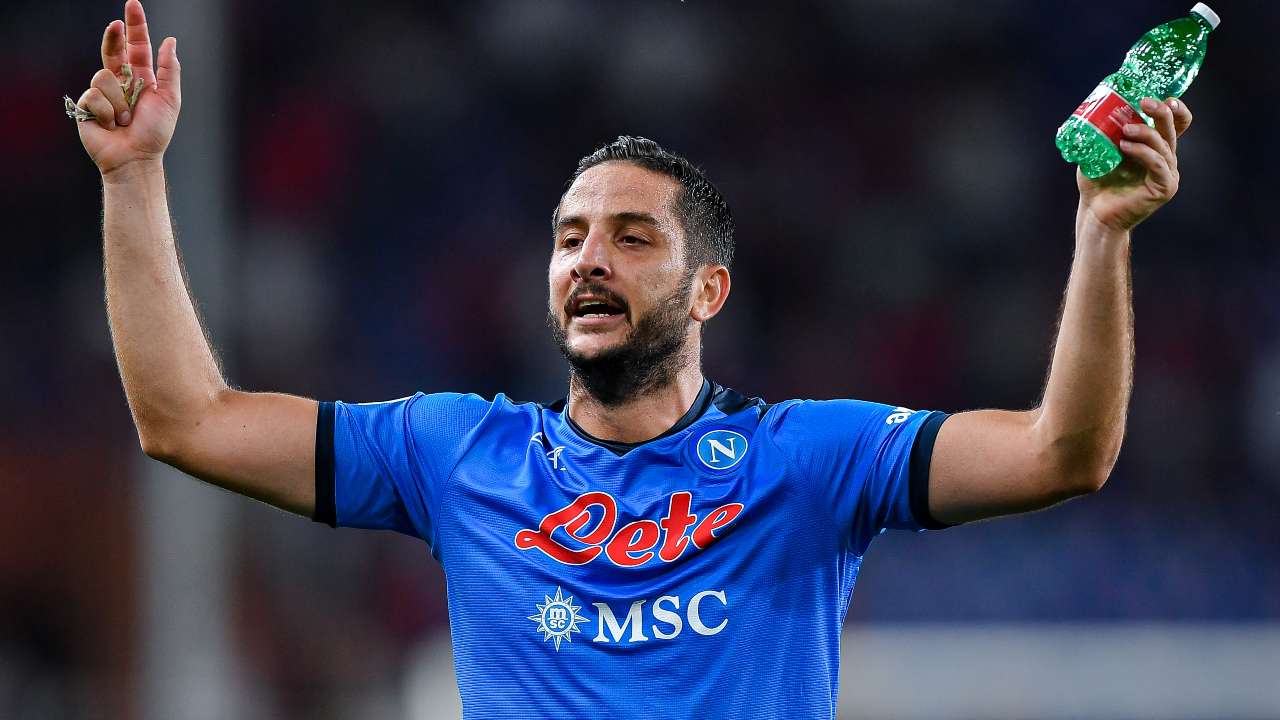 Kostas Manolas difensore del Napoli