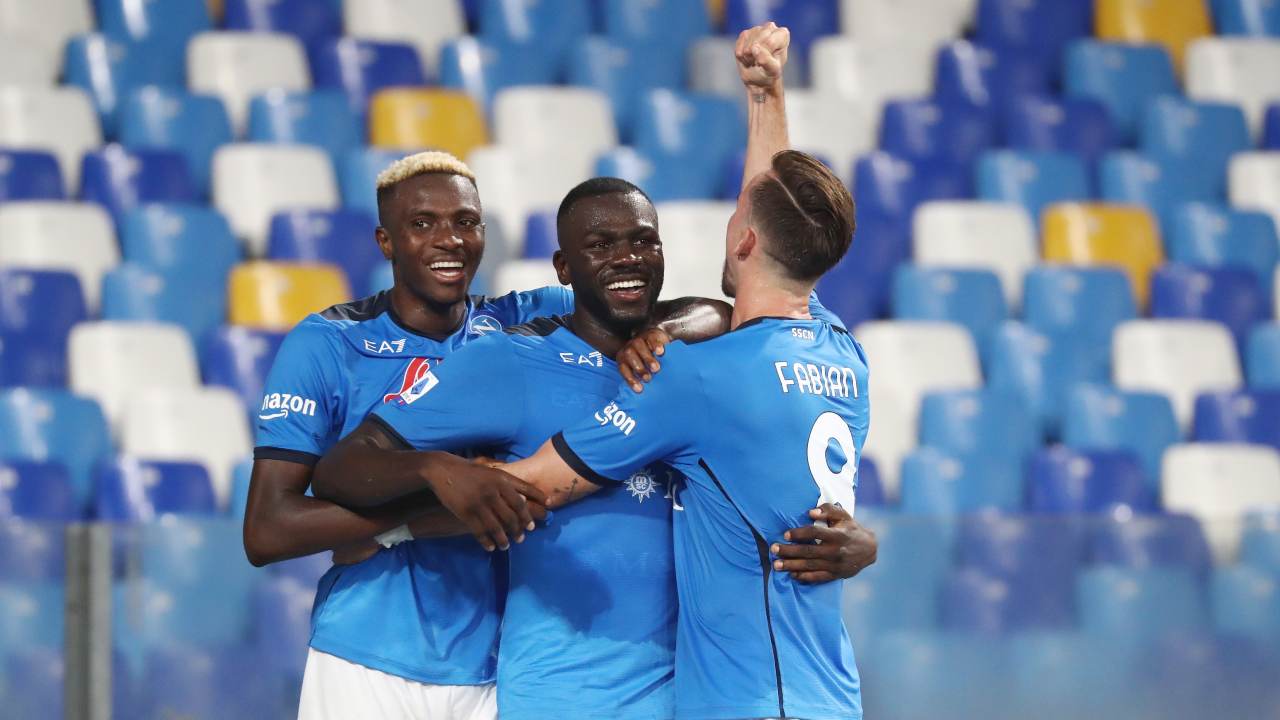 Osimhen, Koulibaly e Fabian Ruiz